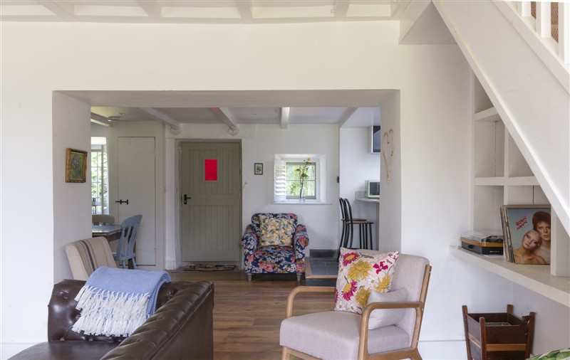 Relax in the living area at Worvas Counthouse, Cornwall