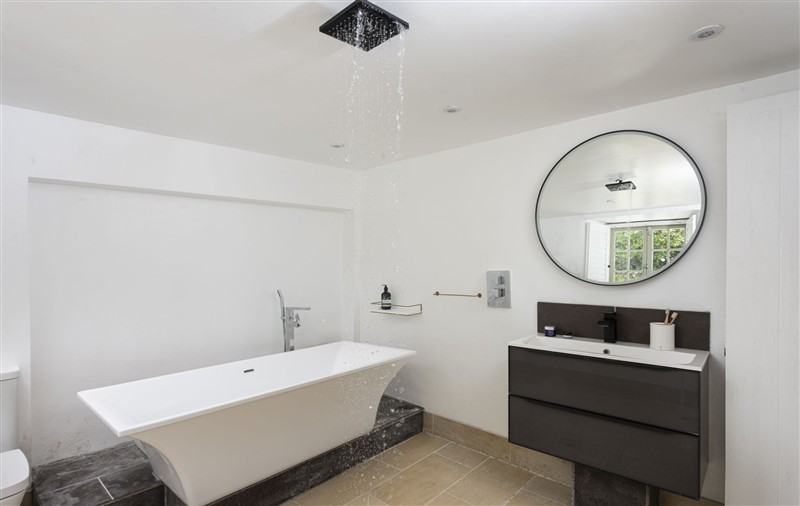 This is the bathroom at Worvas Counthouse, Cornwall