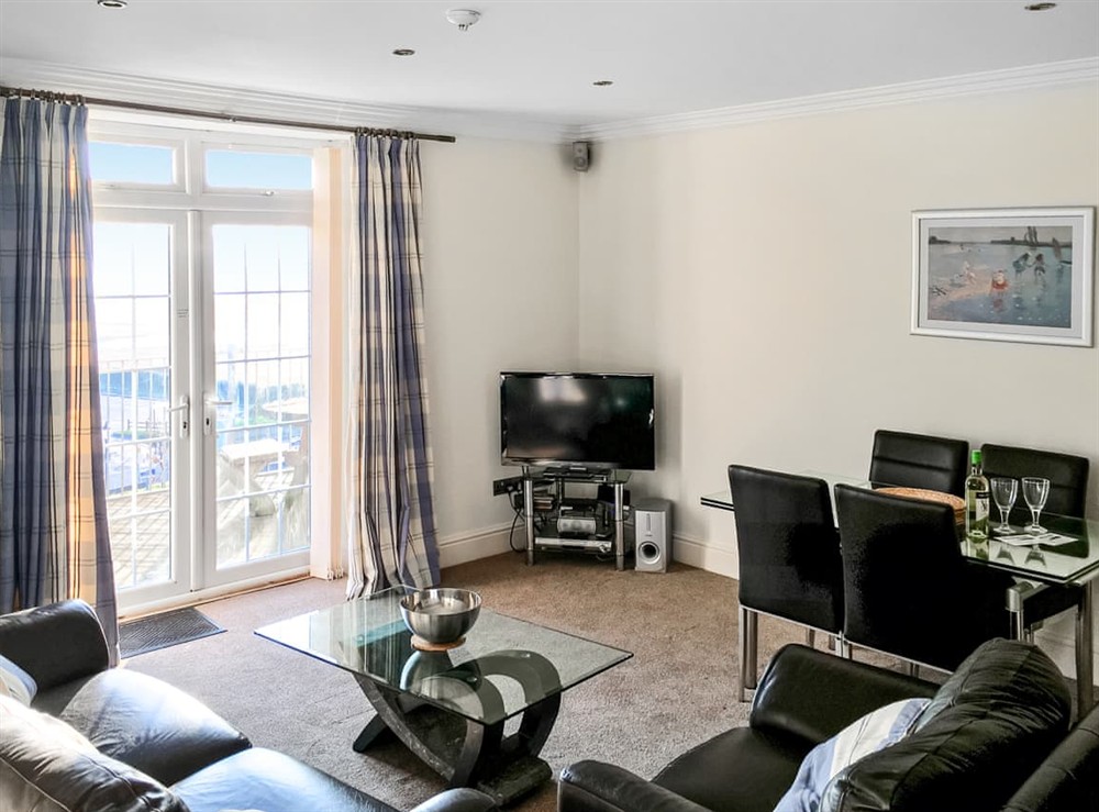 Open plan living space at Apartment 5, 