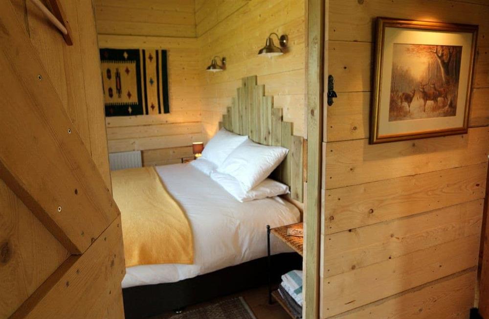 This is a bedroom at Wranglers Den in Newark, Nottinghamshire