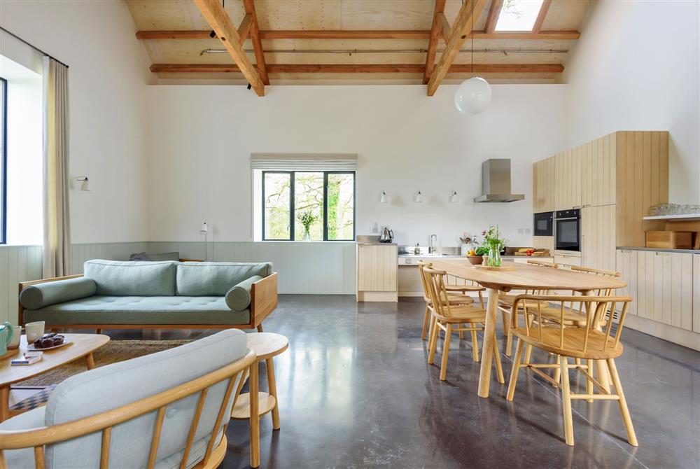 Clementine for four guests, plenty of light in the open-plan living space