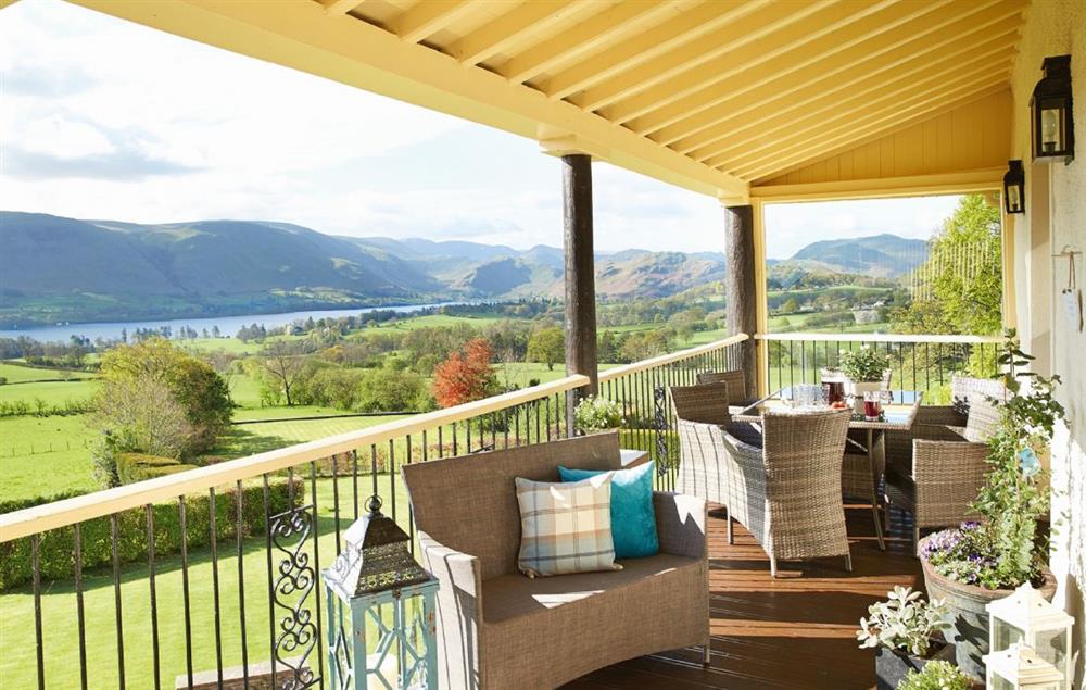 This unique property provides exceptional views of Lake Ullswater and the surrounding scenic fells at Wreay Mansions, Watermillock