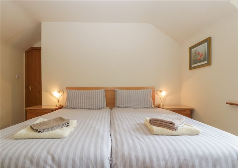 One of the 3 bedrooms at Wren Cottage, Goodrich