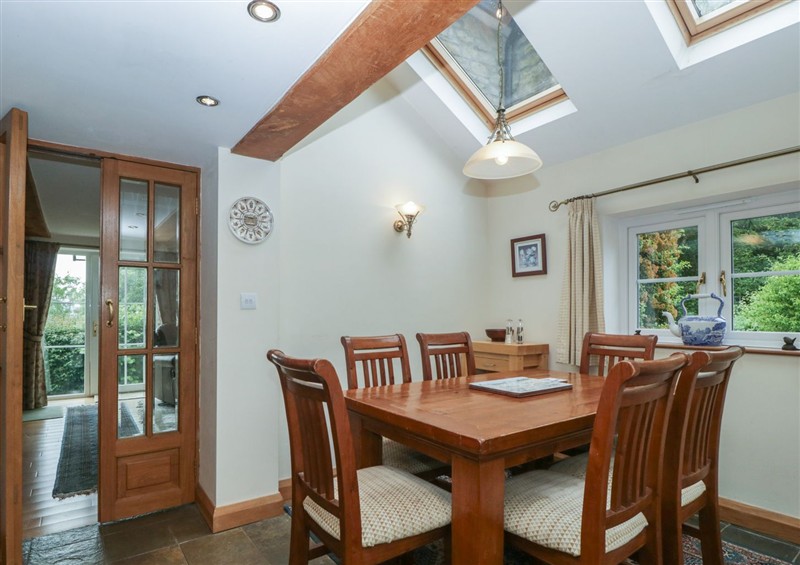 This is the dining room at Wren Cottage, Goodrich
