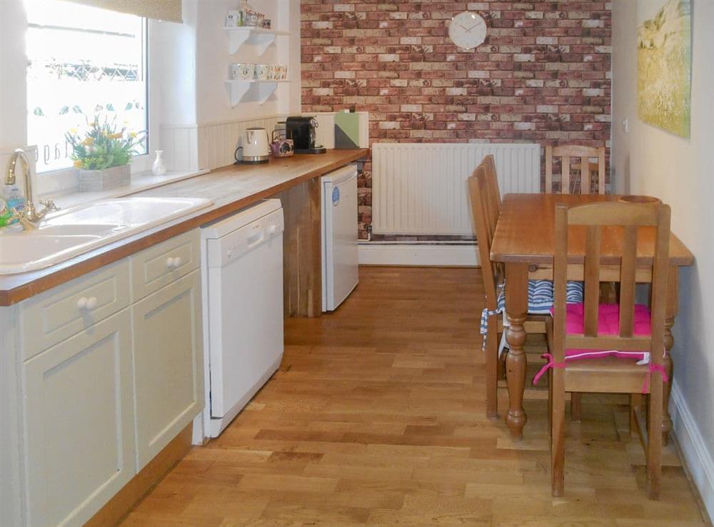 Charming kitchen/ dining room at Wren Cottage in Longhorsley, near Morpeth, Northumberland