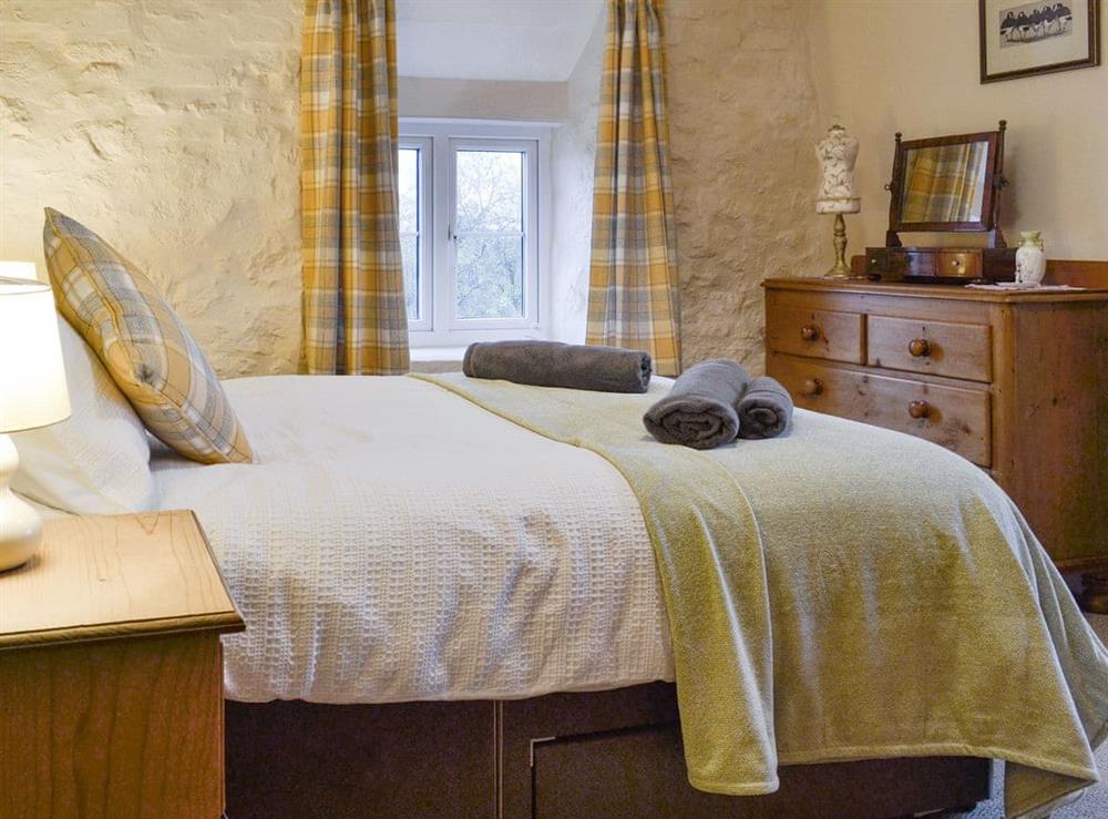 Peaceful double bedroom at Wren Cottage in Marian Cwm, near Prestatyn, Denbighshire