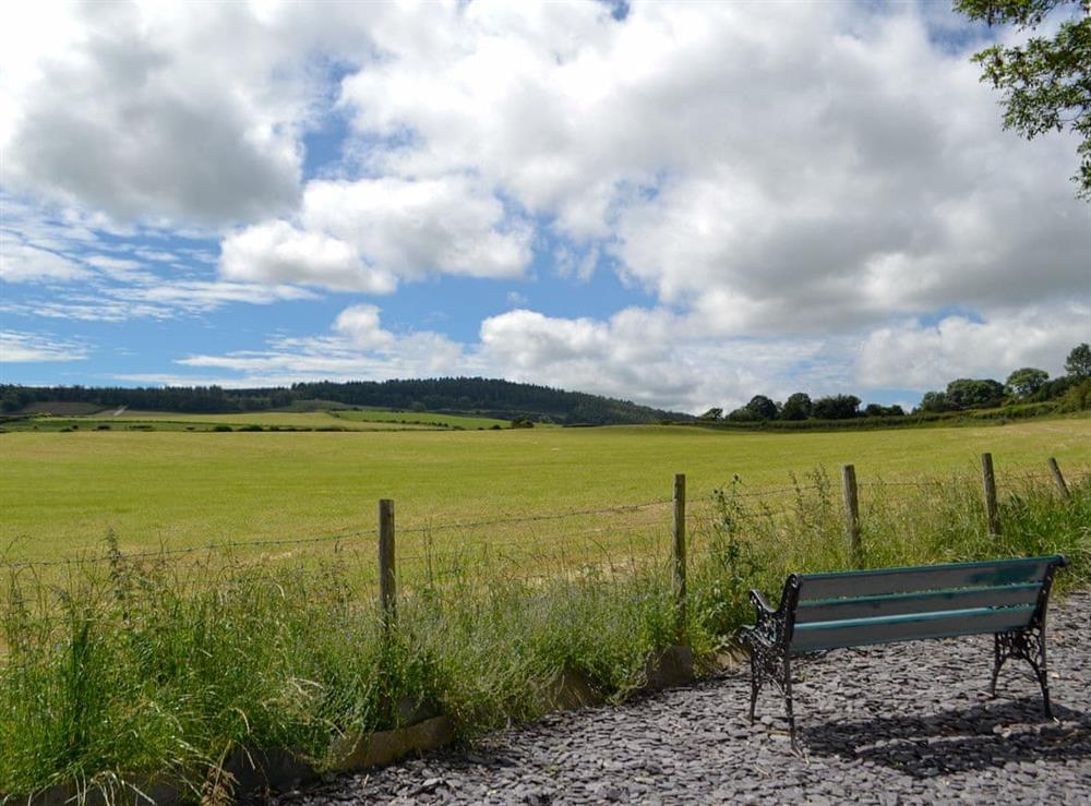 View at Wren Cottage in Marian Cwm, near Prestatyn, Denbighshire