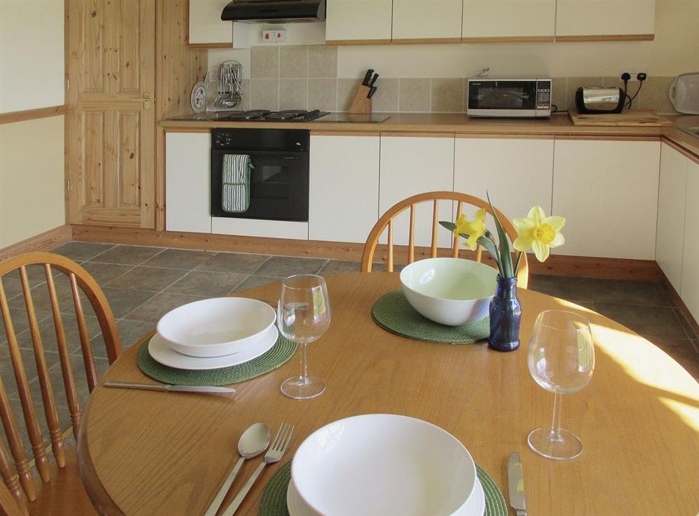 Kitchen/diner at Wren Cottage in Morpeth, Northumberland