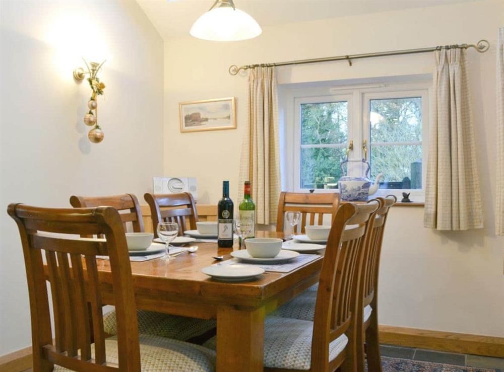 Charming dining room at Wren Cottage  in Ross on Wye, Herefordshire
