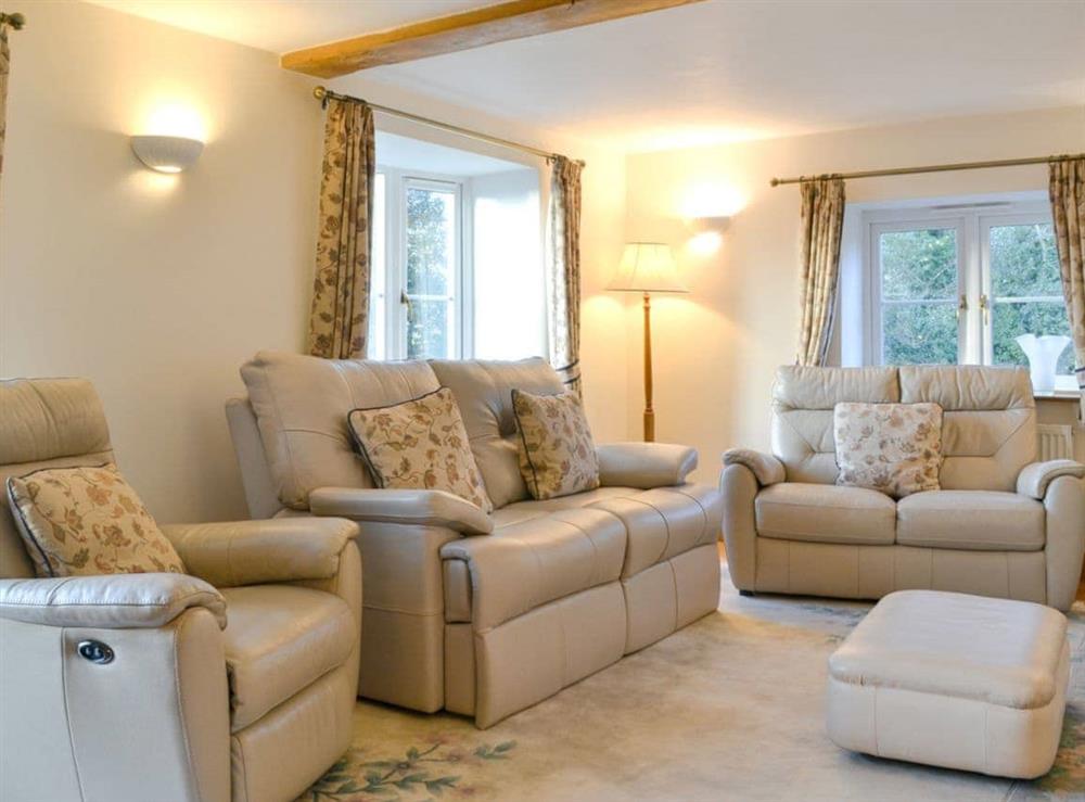 Comfortable living room at Wren Cottage  in Ross on Wye, Herefordshire