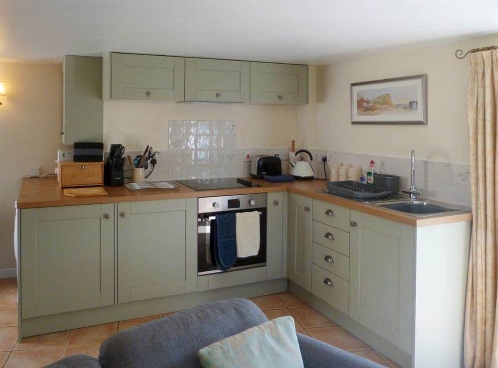 Convenient open-plan design at Wren Cottage in Salwayash, near Bridport, Dorset