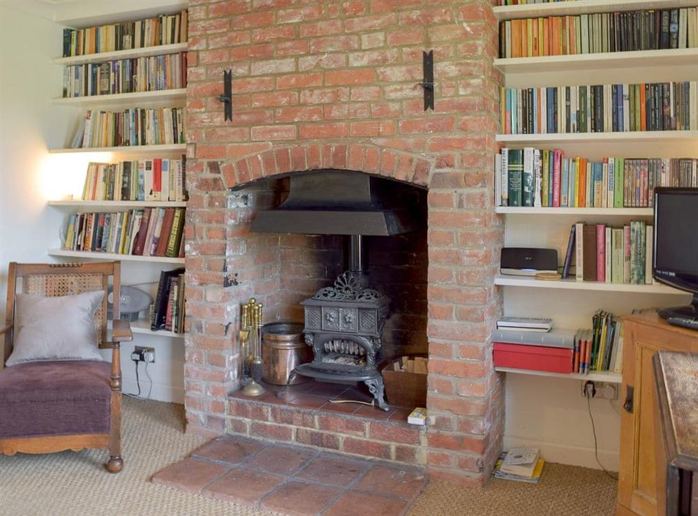 Characterful living room at Wren Cottage in Wisset, near Halesworth, Suffolk