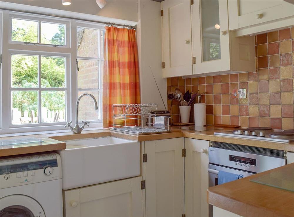 Kitchen at Wren Cottage in Wisset, near Halesworth, Suffolk