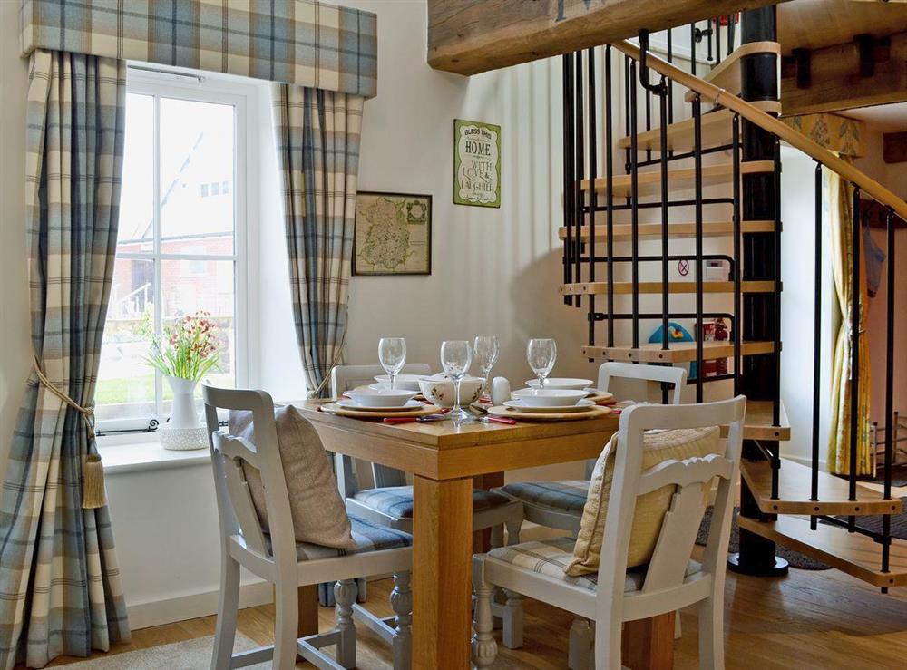 Quaint dining area at The Malthouse, 