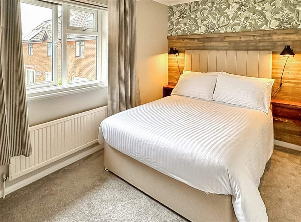 Double bedroom at Wroxham Quays in Wroxham, Norfolk