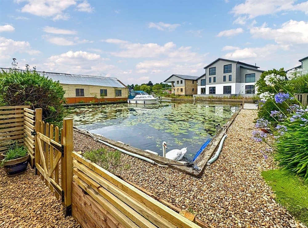 View at Wroxham Quays in Wroxham, Norfolk
