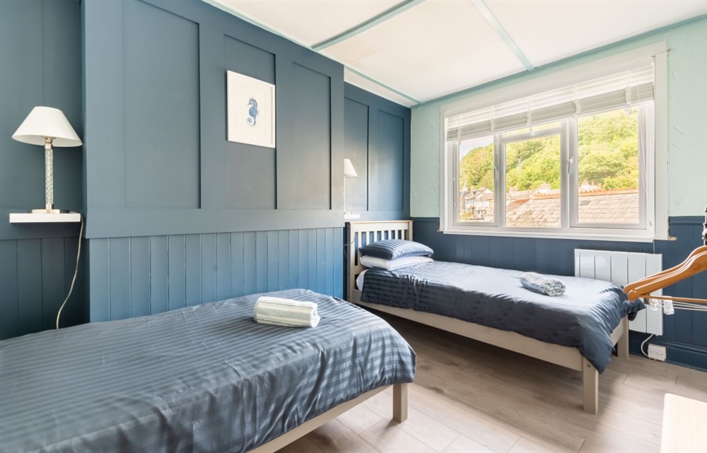 A bedroom in Wy Wurrie at Wy Wurrie in Polperro