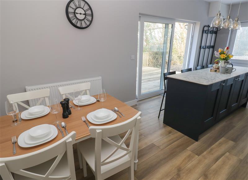 The dining area at Wychwood, Hook near Haverfordwest
