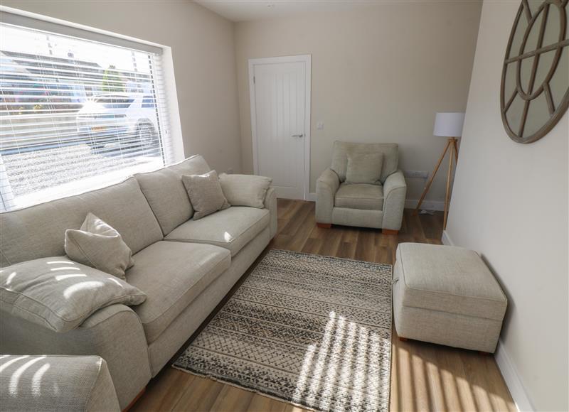 The living area at Wychwood, Hook near Haverfordwest
