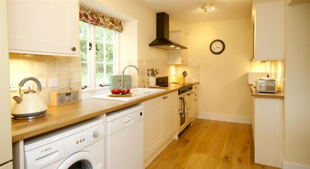 The kitchen at Wydcombe Cottage in Ventnor, Isle Of Wight