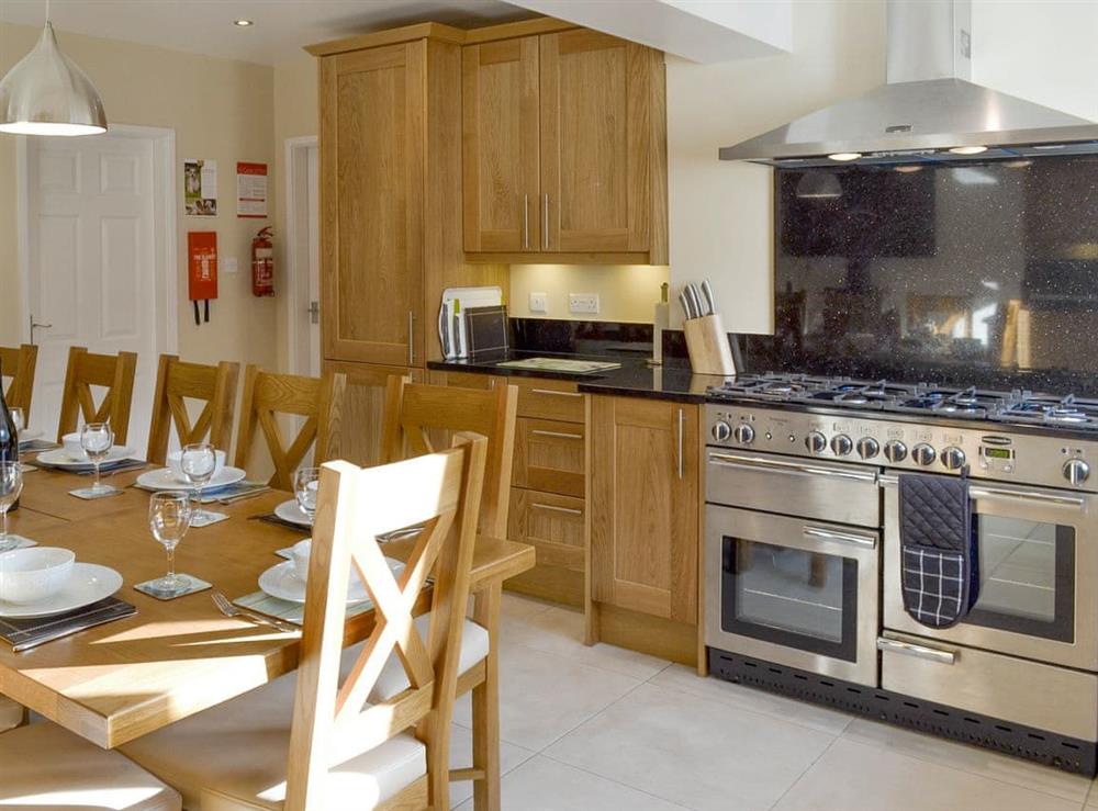 Well-equipped kitchen/diner at Wyedale in Bakewell, Derbyshire