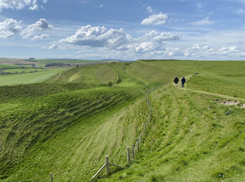 Iron Age hill fort Maiden Castle is just a mile away at Wylye  Croft, Dorchester