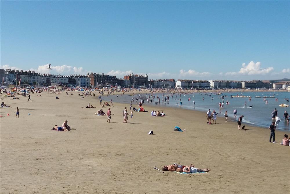 Weymouth Beach with its Georgian seafront is just a short drive away at Wylye  Croft, Dorchester