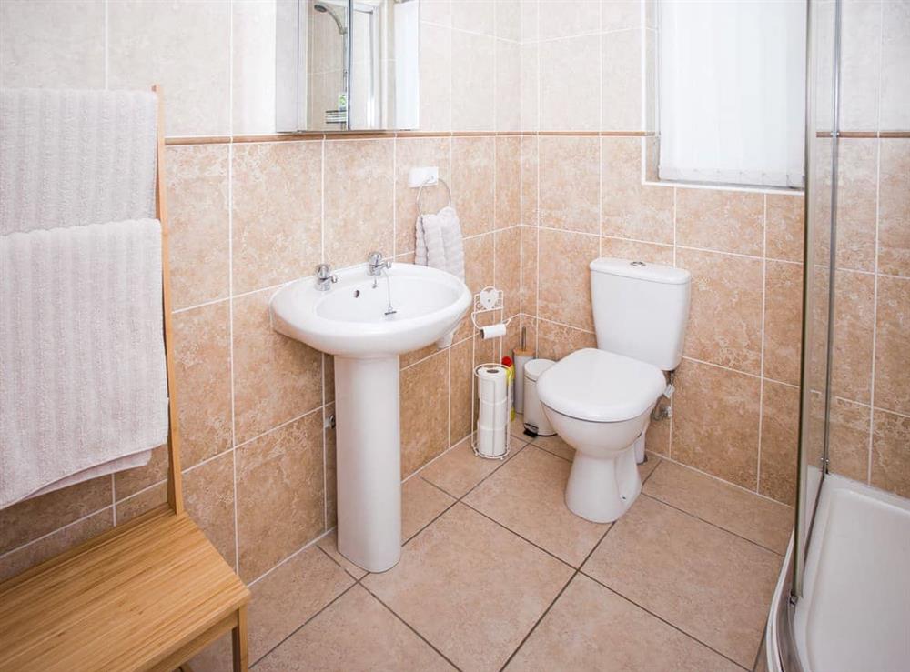 Shower room at Wyn y Mor in Gwbert-on-Sea, Dyfed