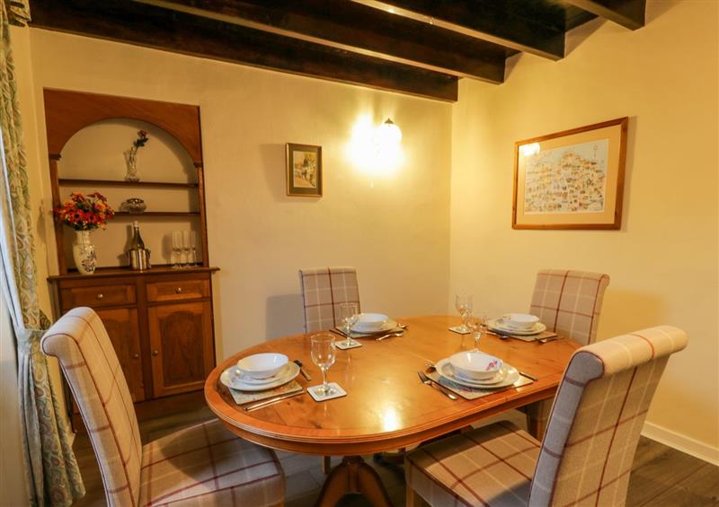The dining room at Wyndhead Cottage, Lauder