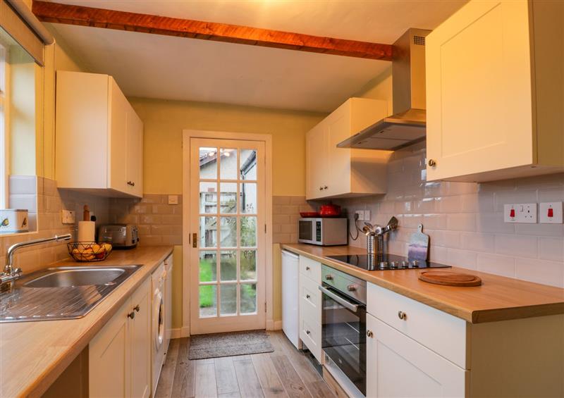 This is the kitchen at Wyndhead Cottage, Lauder