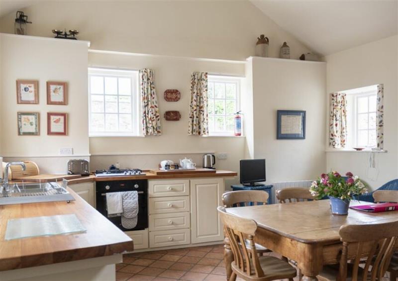 This is the kitchen at Wynding Down, Bamburgh