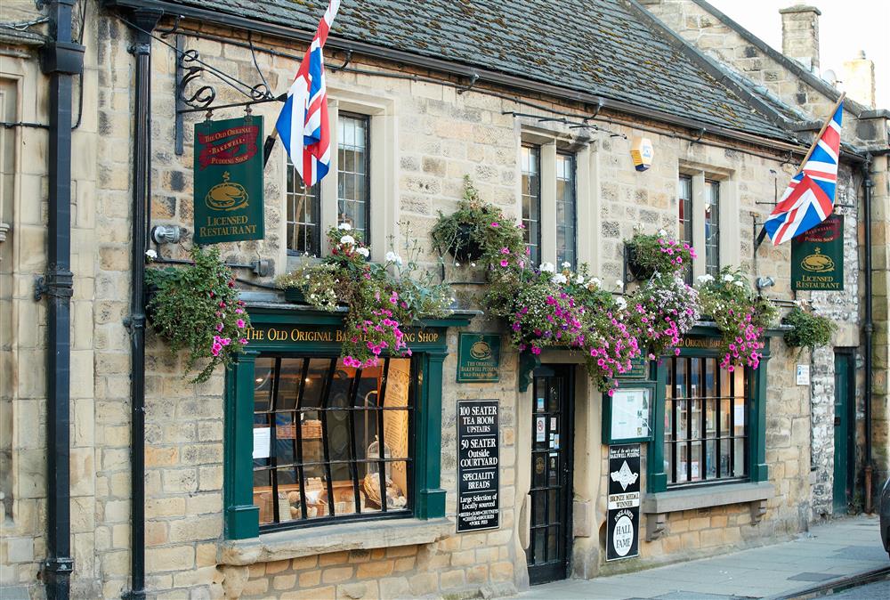 The Old Original Bakewell Pudding Shop is nearby