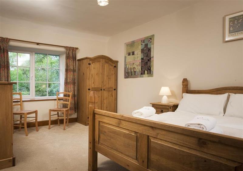 One of the 3 bedrooms at Wythebank, Langdale