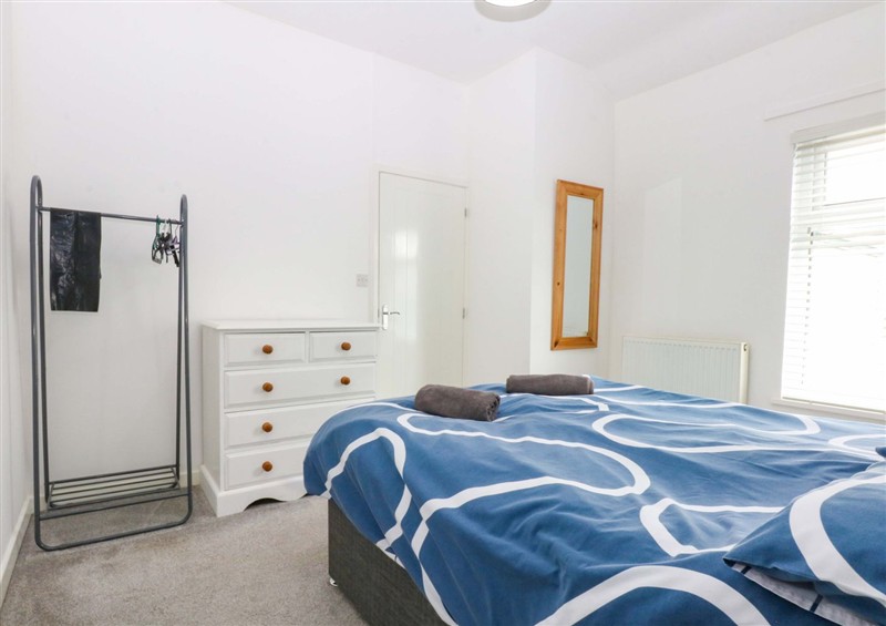 One of the bedrooms at Y Berth, Llanberis