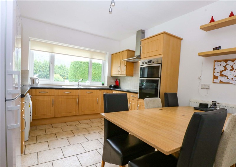 The kitchen at Y Berth, Llanberis