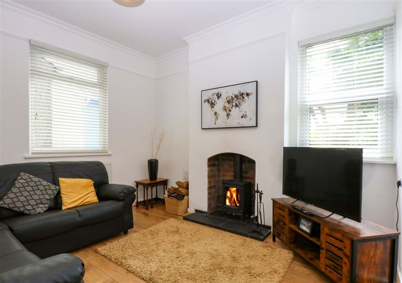 The living area at Y Berth, Llanberis