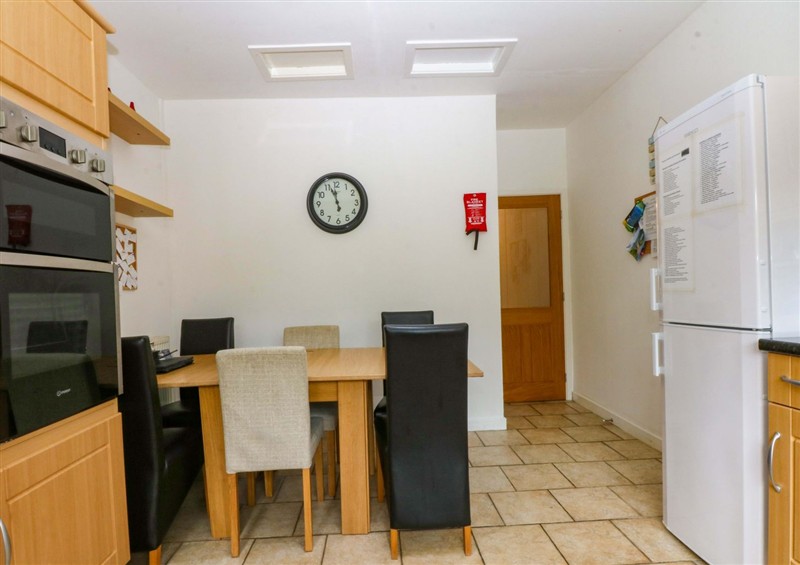 This is the kitchen at Y Berth, Llanberis