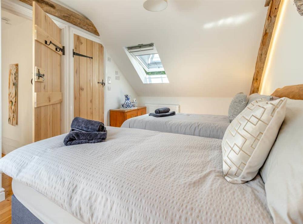 Twin bedroom (photo 2) at Y Beudy in Capel Bangor, near Aberystwyth, Dyfed