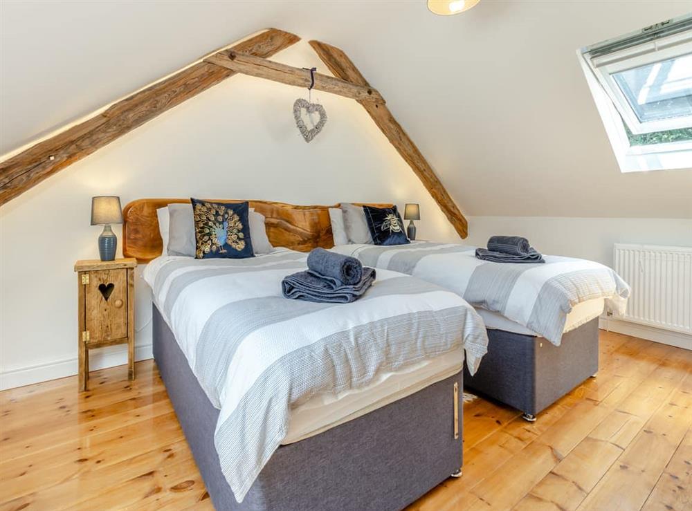 Twin bedroom (photo 3) at Y Beudy in Capel Bangor, near Aberystwyth, Dyfed