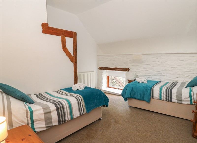 A bedroom in Y Beudy (photo 2) at Y Beudy, Cwmiar near Llanybydder