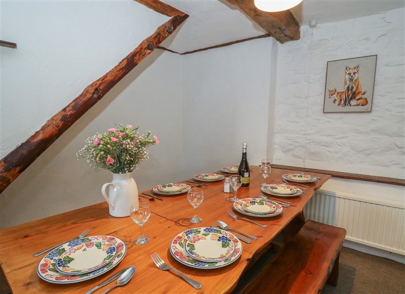 Dining room at Y Beudy, Cwmiar near Llanybydder