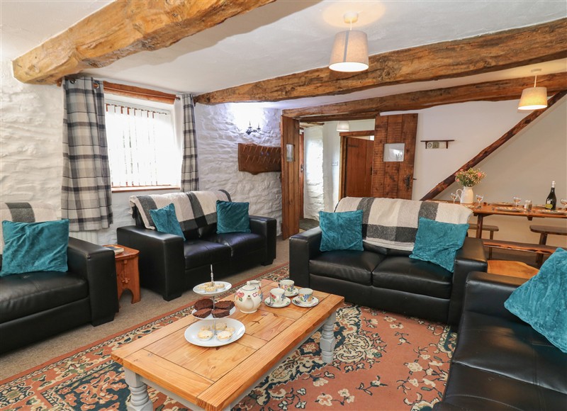 Inside Y Beudy at Y Beudy, Cwmiar near Llanybydder