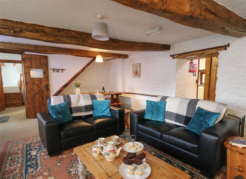 Relax in the living area (photo 2) at Y Beudy, Cwmiar near Llanybydder