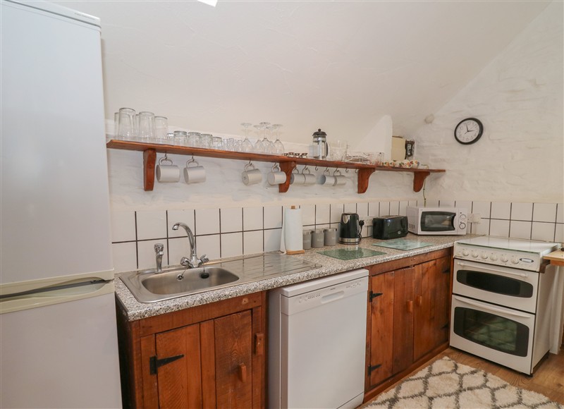 The kitchen at Y Beudy, Cwmiar near Llanybydder