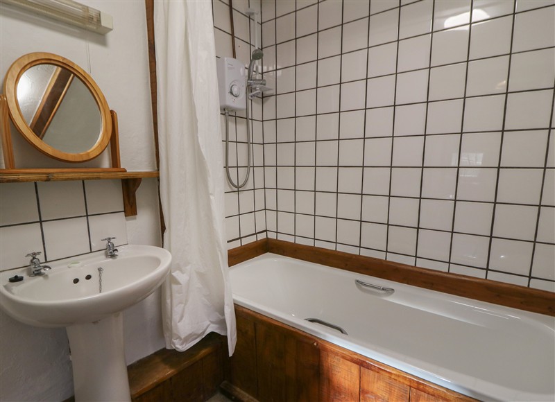 This is the bathroom (photo 2) at Y Beudy, Cwmiar near Llanybydder