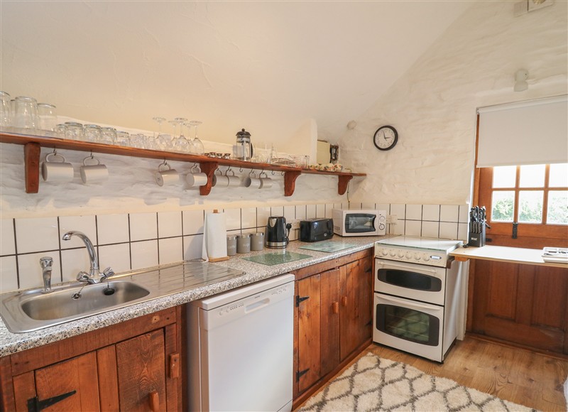 This is the kitchen at Y Beudy, Cwmiar near Llanybydder