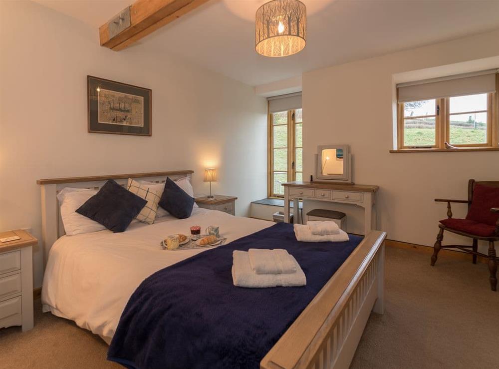 Double bedroom at Y Beudy in Pwllglas, near Ruthin, Denbighshire