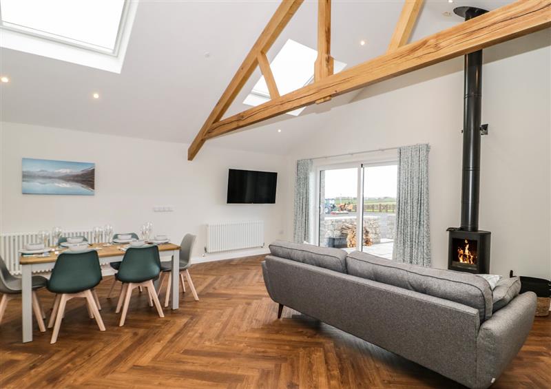 Relax in the living area at Y Bwthyn, Amlwch