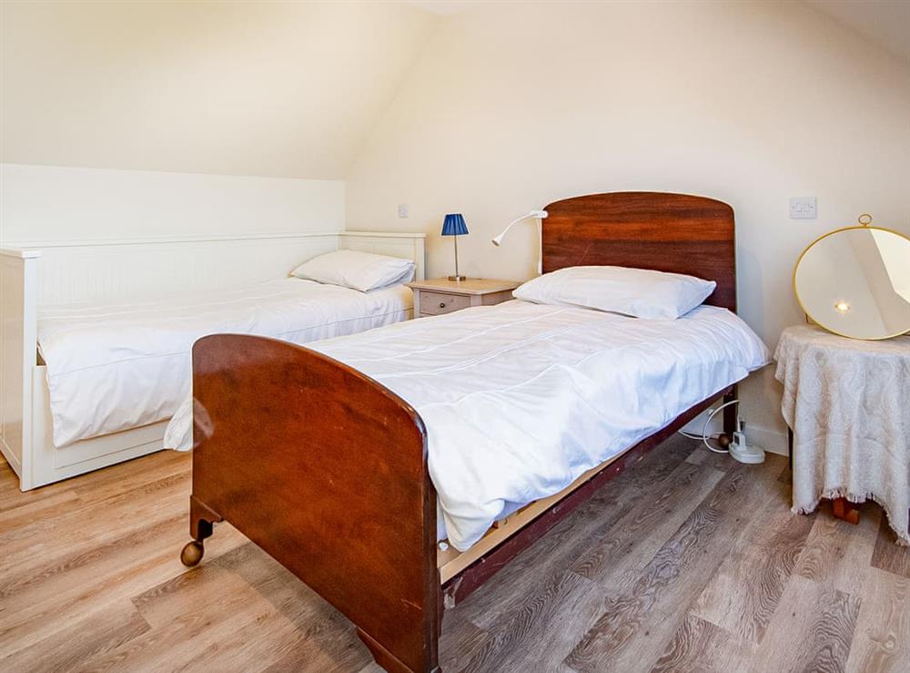 Twin bedroom at Y Bwthyn in Culbokie, near Black Isle, Ross-Shire