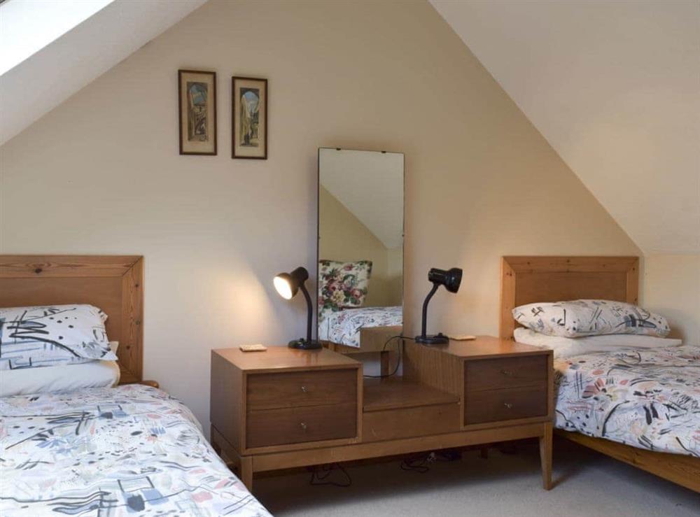 Twin bedroom at Y Bwthyn in Fachongle Ganol, Nr Newport, Pembs., Dyfed